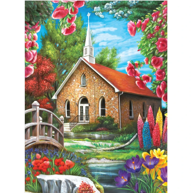 Reino Unido stock 5D Completo Taladro Diamante Bordado de flores de pintura de decoración Kit Punto De Cruz