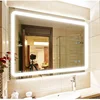 2019 hottest sale new design mirror with led light 5mm silver float glass decorative bathroom wall bath LED backlit light mirror