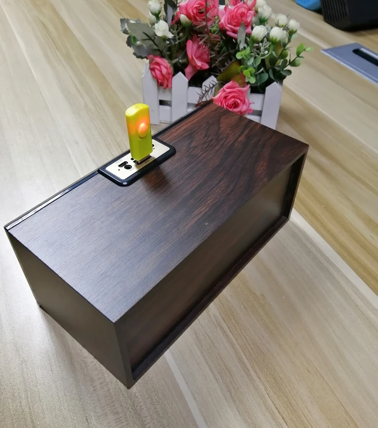 USB Port TF Card Slot FM 20 W Stereo Bass Wooden Portable Speaker Wireless - ANKUX.COM