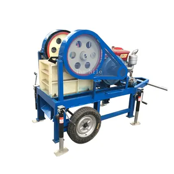 Mobile Single Toggle Jaw Crusher Machine