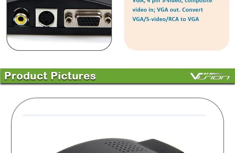 Video RCA to VGA converter (5)
