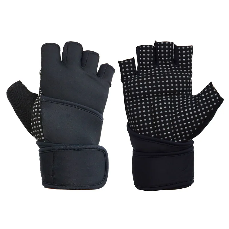 PRI Silicone Grip Palm Mens Fingerless Training Weight Lifting Gym Workout Gloves, Black
PRI Silicone Grip Palm Mens Fingerless Training Weight Lifting Gym Workout Gloves, Black