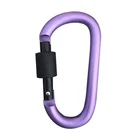 Carabiner D Ring Key Chain Clip Camping Keychain Snap Hook Outdoor