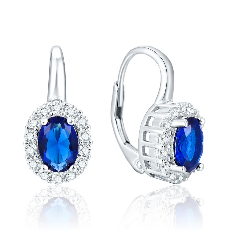 POLIVA European Style french clip french clasp earrings 925 Sterling Silver blue stone 925 silver earrings
POLIVA European Style french clip french clasp earrings 925 Sterling Silver blue stone 925 silver earrings