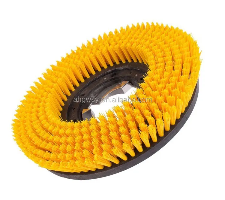 anhui factory floor scrubbing brush for scrubber dryer