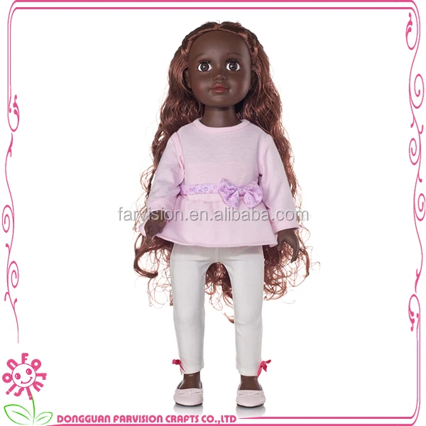 18 black dolls