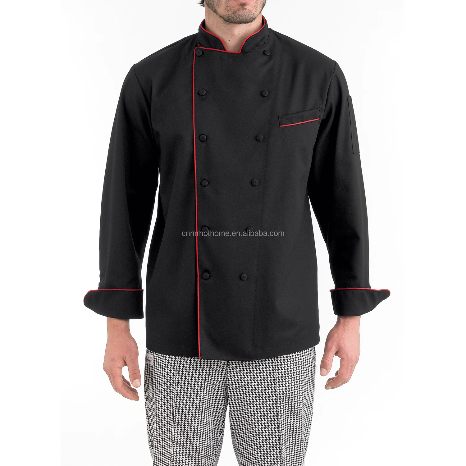 oem restaurant uniform white chef coat cooking chef jacket