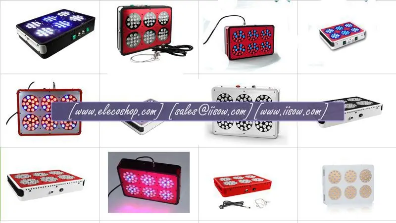 wholesale full spectrum 270LED 3 Watt apollo 6 greenhouse 3gp king led grow light for aeroponic growing systems