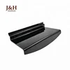 J&H Storefixture Shoes Store Display Shelving 24*12*4cm Black Acrylic Slatwall Shoe Display Shelf