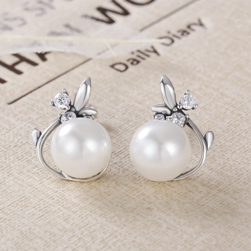 Vintage designs for Women Wedding Jewellery Round Pearl 925 Sterling Silver Earrings
Vintage designs for Women Wedding Jewellery Round Pearl 925 Sterling Silver Earrings