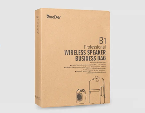 OneDer B1 multi-functional water-proof charging your phone backpack bluetooth speaker - ANKUX.COM