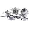 high quality ss wire handle clay stainless steel kitchen cookware set cookware set