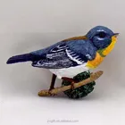 2019 hot sale christmas tree ornament resin craft bird