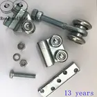 steel sliding gate hinging pulley with bolt and nuts