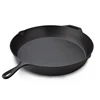 Factory Price Bbq Enamel Cookware Cast Iron Pizza Grill Pan