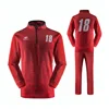 team red jackets wholesale track suits winter jackets or tracksuit for team or club own logo and name