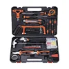 82pcs Household hand tools set kit Screwdriver Socket bits Measuring tape Utility knife Hammer Plier Hex key Wrench