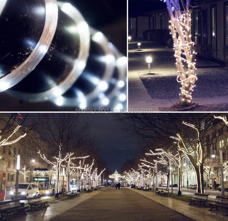 String Lights Outdoor Home Party Wedding Christmas Waterproof 10m 20m 30m 50m 100m Luminous Led