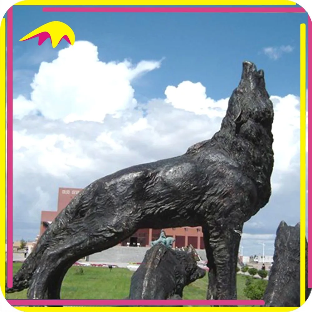 Wolf Statue For Sale