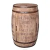 Vintage Oak Wood Thermostatic Wine Barrel Cabinet