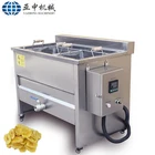 Food processing equipment double baskets potato frying machine donut fryer