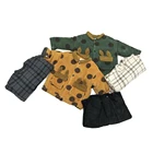 Girl's lovely Clothing Set girl clothes kids coat pant suit winter baby girls clothing sets