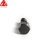 ISO certificated factory supply steel black zinc finishing hex head double head shear bolt