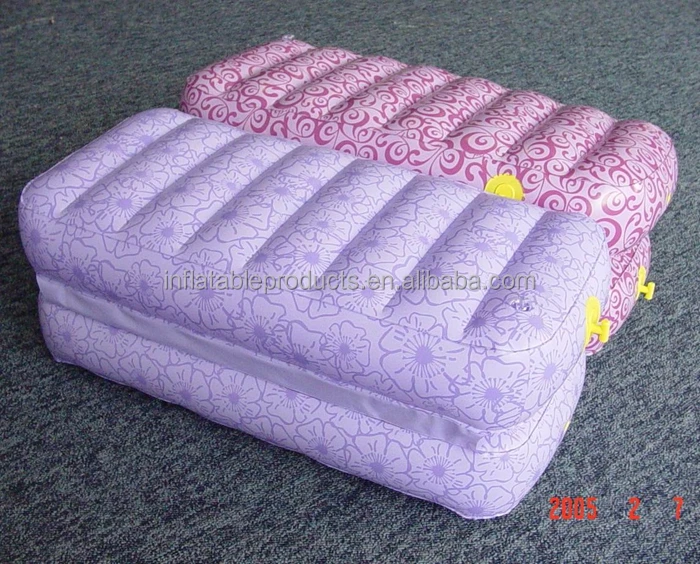 YENI Intex Yükseltilmiş PVC hava yatağı şişme yatak Hava Yatağı.