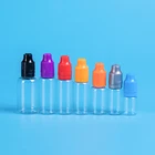 10ml 15ml 20ml 30ml Plastic PET dropper e liquid bottle with childproof screw cap