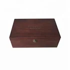 custom classic wooden essential oil packaging box