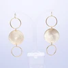 OEM ODM gold plated silver 925 earrings fashion 2019, Gold earring