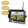 2.4GHZ digital wireless rear vision system kit for agriculture vehicle use, IP40 dustproof and IP68 waterproof wireless camera