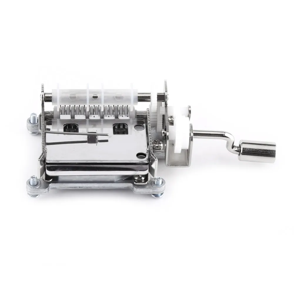 DIY Music Box Tune Hand Crank 15 Notes Music Instrument Set With 20 pcs Blank Note Christmas Gift Music Boxes Mechanism
DIY Music Box Tune Hand Crank 15 Notes Music Instrument Set With 20 pcs Blank Note Christmas Gift Music Boxes Mechanism