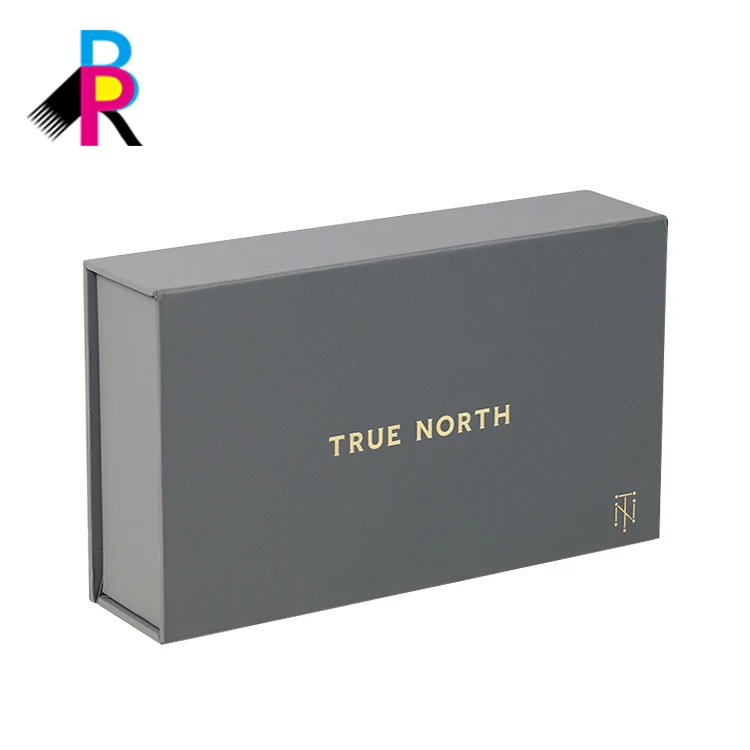 customized logo folded cardboard magnetic gift boxes wholesale