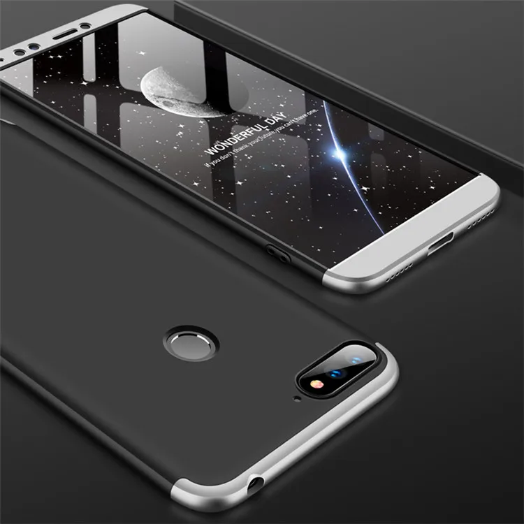 Saiboro Hot Sales 360 Degree Full Coverage 3 In 1 Hard PC Cell Phone Back Case Cover For Huawei Honor 7A Case With Glass, 9 colors
Saiboro Hot Sales 360 Degree Full Coverage 3 In 1 Hard PC Cell Phone Back Case Cover For Huawei Honor 7A Case With Glass, 9 colors