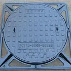 EN124 D400 ductile iron casting round manhole cover