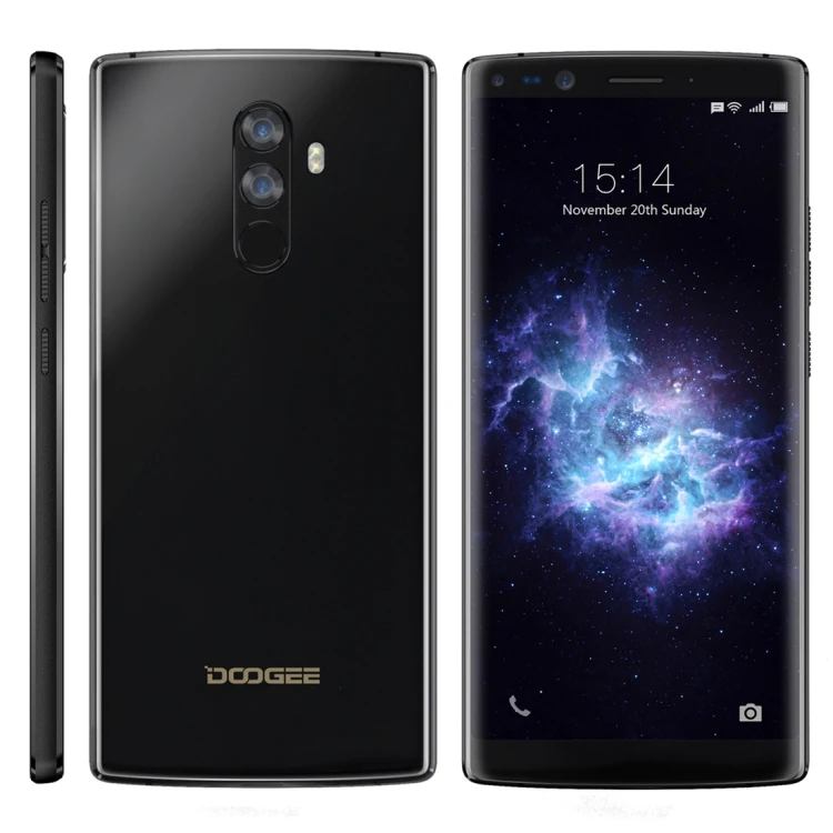 

Dropshipping DOOGEE MIX 2 6GB 128GB 4060mAh Battery 5.99 inch Android 7.1 4G smartphone, Black
