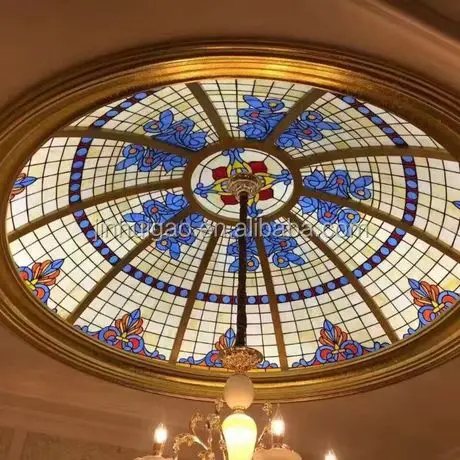 Mosque Building Stained Glass Ceiling Dome Buy Stained Glass Ceiling Dome Building Glass Dome Mosque Dome Product On Alibaba Com