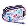 New Style cheap colourful clutch bag trendy ladies handbags polyester sublimation printing cosmetic bag