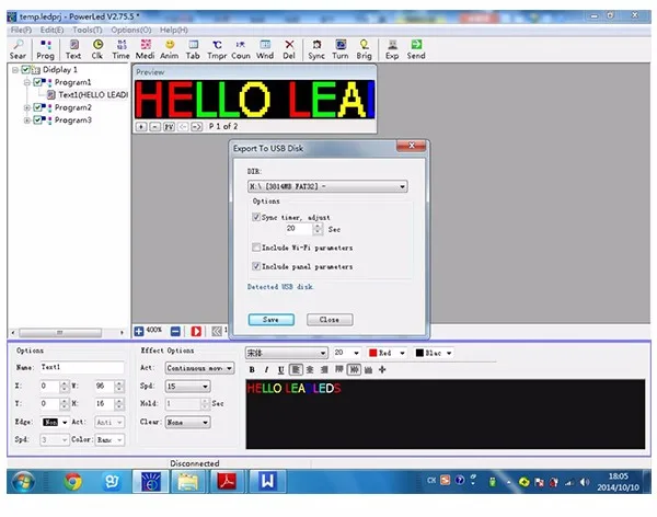 P10 Single Color LED Sign Display 960*160mm(Red, Yellow, Green, Blue, White) 5
