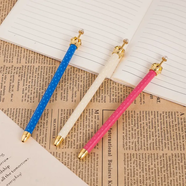 novelty luxury beautiful metal custom logo pen with rose gold