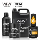 OEM Factory UV/LED Easy Gel Soak Off No Buffer Base Coat No Smell Base Coat For Nail Beauty