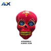 Mini Sugar Skull Model Red Color Resin Skull Decoration