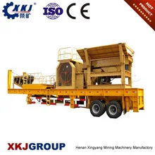2016 CE Approved Mobile aggregate / stone jaw crusher in Low Price in China