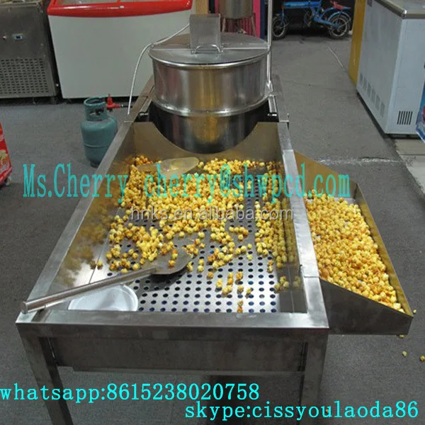 Special flavored gas circular popcorn machine spherical popcorn machine 008615238020758.jpg
