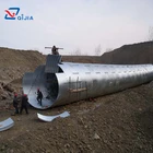 Corrugated Steel Pipe Culvert For Store Water