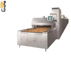 industrial bakery biscuit cookie tunnel cake baking oven