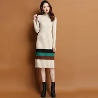 2019 new arrival high neck long sleeve loose women super soft warm cashmere knitted long sweater dress
2019 new arrival high neck long sleeve loose women super soft warm cashmere knitted long sweater dress