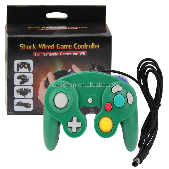 Green NGC Controller For Nintend Game cube gamepad, White pink yellow red purple green blue black silver gray orange 
Green NGC Controller For Nintend Game cube gamepad, White pink yellow red purple green blue black silver gray orange
