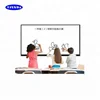 86 inch big lcd screen interactive touch teaching whiteboard with Android and windows system